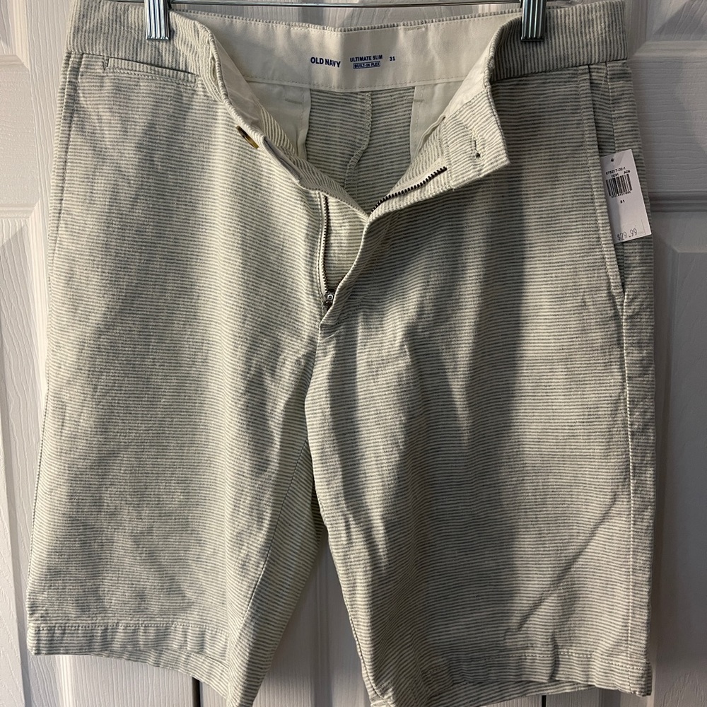 NWT Old navy pinstripe shorts